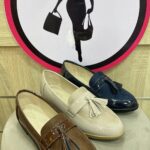 Moccasin finition vernie